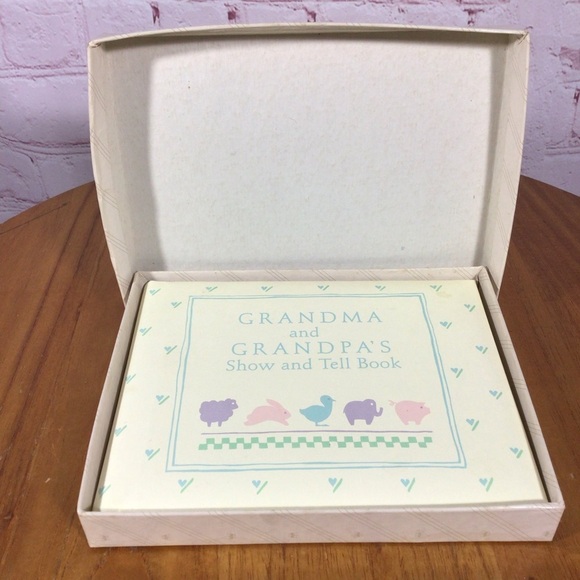 Vintage Hallmark Grandma and Grandpa Photo Album with Original Box - NWOT - Picture 8 of 8